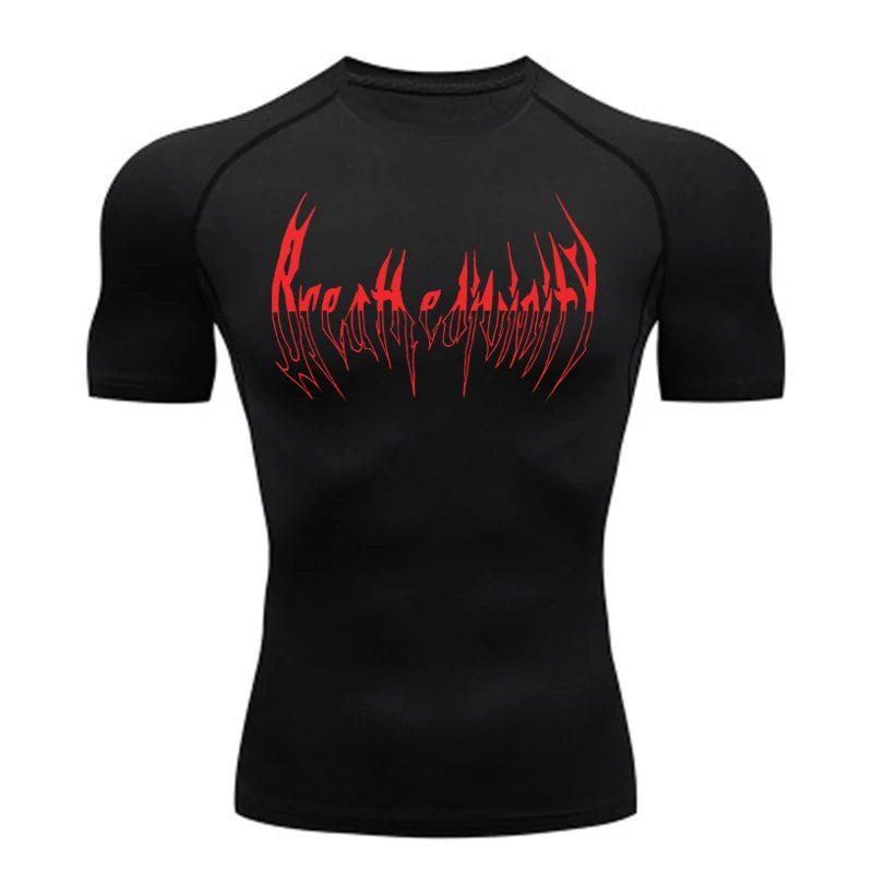 "Breathe" Short Sleeve Compression Shirt