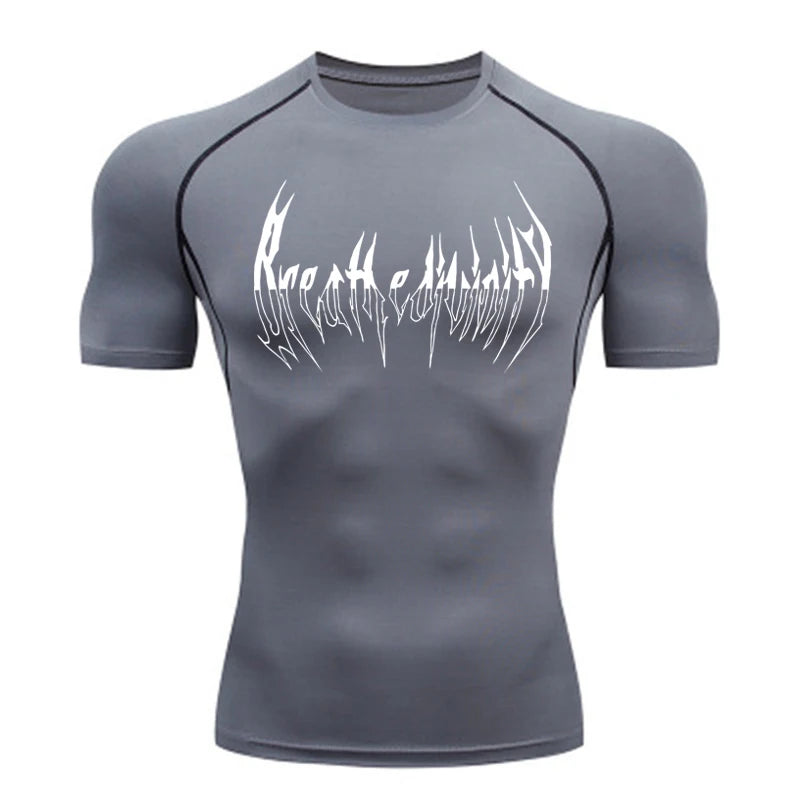 "Breathe" Short Sleeve Compression Shirt