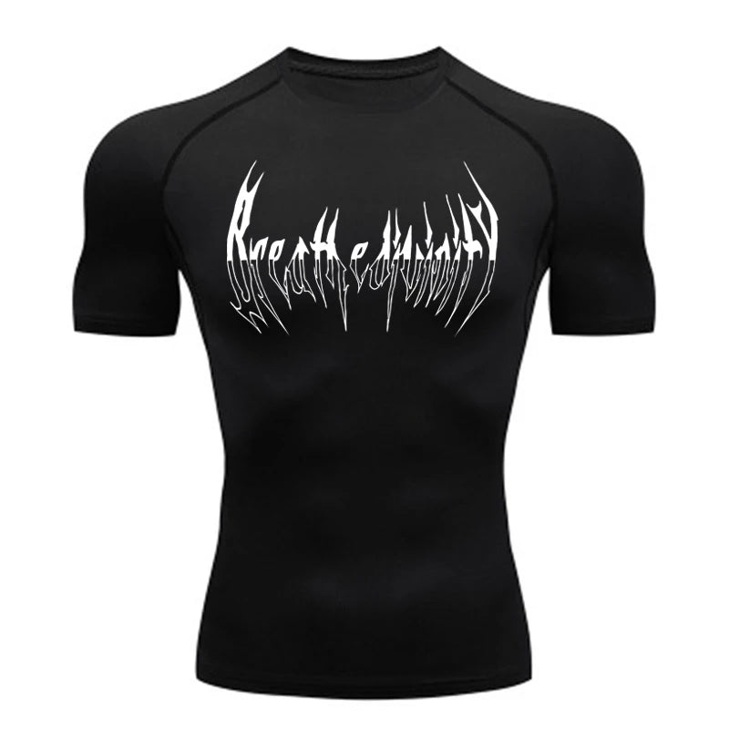"Breathe" Short Sleeve Compression Shirt