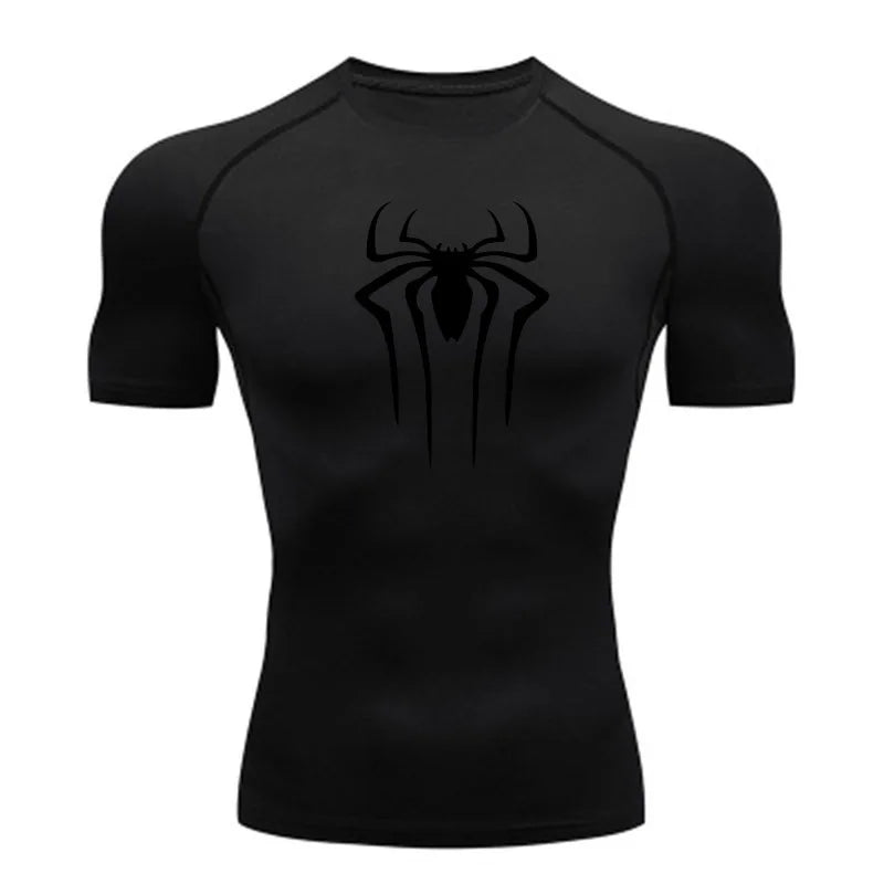 "Spider" Short Sleeve Compression Shirt
