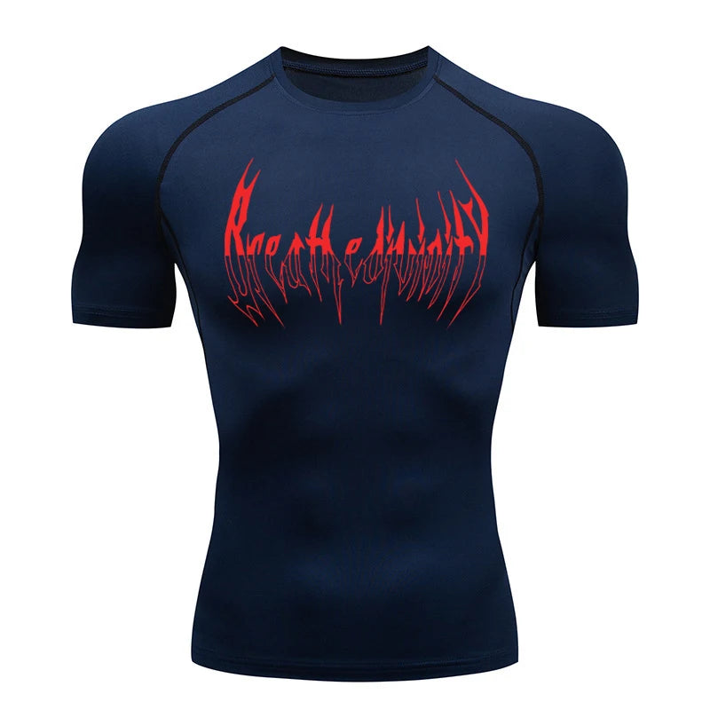 "Breathe" Short Sleeve Compression Shirt