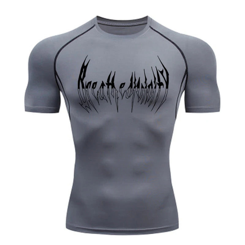 "Breathe" Short Sleeve Compression Shirt