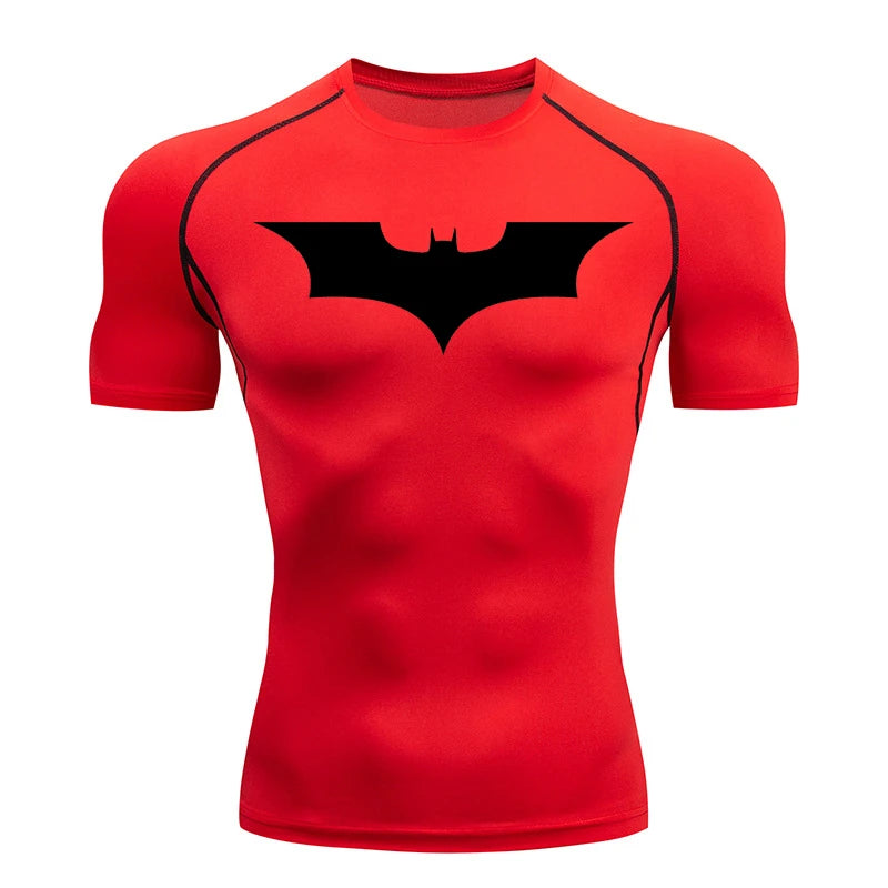 "Bat" Short Sleeve Compression Shirt