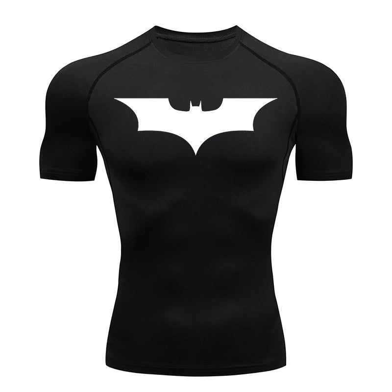"Bat" Short Sleeve Compression Shirt