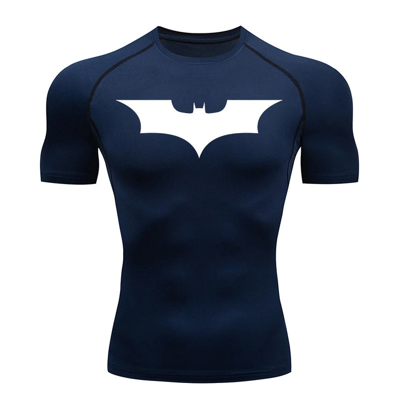 "Bat" Short Sleeve Compression Shirt